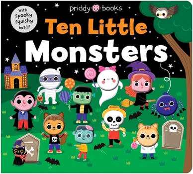 Board book Ten Little Monsters (Little Squishies) Book