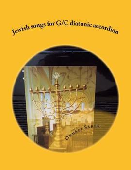 Paperback Jewish songs for G/C diatonic accordion Book