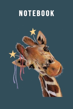 Paperback Notebook: Giraffe Notebook College Blank Lined 6 x 9 inch 110 pages -Notebook for Giraffe Lovers Journal for Writing- Notebook f Book