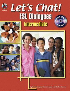 Paperback Let's Chat! ESL Dialogues, Grades 1 - 5 [With CD] Book