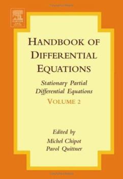 Hardcover Handbook of Differential Equations: Stationary Partial Differential Equations: Volume 2 Book