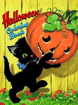 Paperback Halloween Coloring Book (Novelty Coloring Book) Book