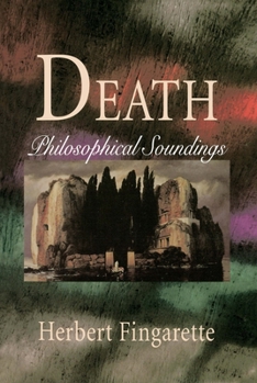 Paperback Death: Philosophical Soundings Book