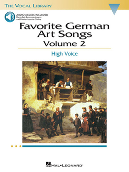 Paperback Favorite German Art Songs - Volume 2 Book/Online Audio [With CD] Book