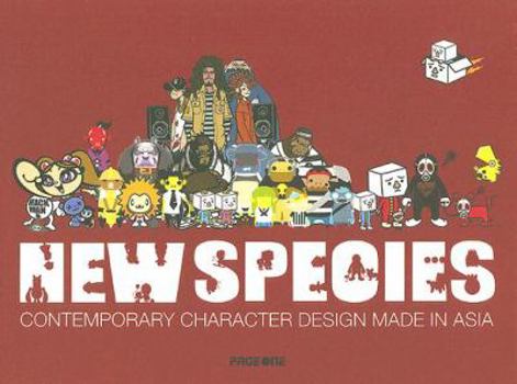 Hardcover New Species: Contemporary Character Design Made in Asia Book