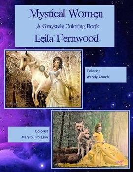 Paperback Mystical Women: A Grayscale Coloring Book