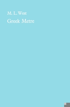 Hardcover Introduction to Greek Metre Book