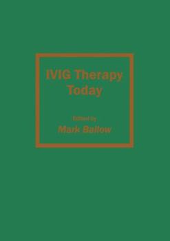 Hardcover Ivig Therapy Today Book
