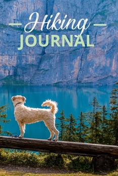 Paperback Hiking Journal: Dog Outdoors Book