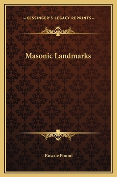 Hardcover Masonic Landmarks Book