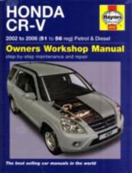 Hardcover Honda Cr-V Owners Workshop Manual: Models Covered: Honda Cr-V 'mk II' Models, Petrol 2.0 Litre (1998cc) I-Vtec, Diesel 2.2 Litre (2204cc) I-Cdti. Jere Book