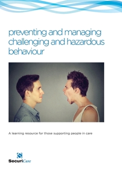 Paperback Preventing & Managing Disruptive Behaviour in Adults Book