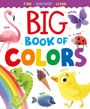 Hardcover Big Book of Colors Book