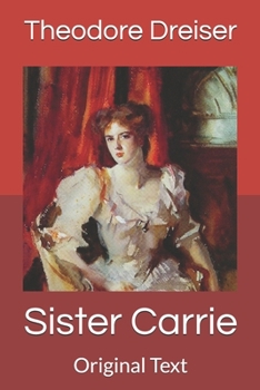Paperback Sister Carrie: Original Text Book