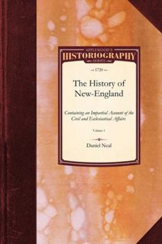 Paperback The History of New-England Book