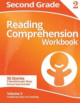 Paperback Second Grade Reading Comprehension Workbook: Volume 3 Book