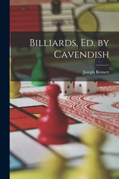 Paperback Billiards, Ed. by Cavendish Book