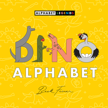 Hardcover Dino Alphabet Book