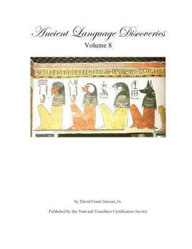 Paperback Ancient Language Discoveries, volume 8 Book