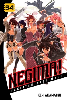 Paperback Negima!, Volume 34: Magister Negi Magi Book