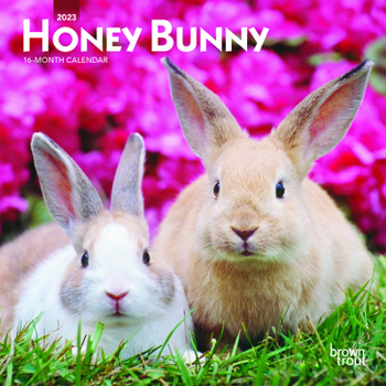 Calendar Honey Bunny 2023 Mini 7x7 Book