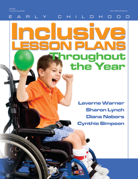 Paperback Inclusive Lesson Plans Throughout the Year Book