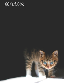 Notebook: Cat - 110 Pages - Large (8.5 x 11 inches)