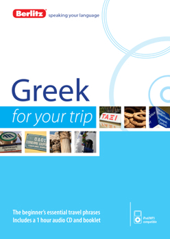 Audio CD Berlitz Greek for Your Trip Book