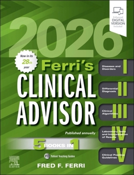 Hardcover Ferri's Clinical Advisor 2026: 5 Books in 1 Book