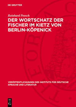 Hardcover Der Wortschatz Der Fischer Im Kietz Von Berlin-Köpenick [German] Book