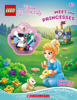 Paperback Meet the Princesses (Lego Disney Princess: Activity Book with Minibuild) Book