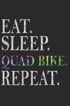 Quad Bike Notizbuch: Quad Bike Notizbuch die Perfekte Geschenkidee f�r Biker oder Quad Bike Fans. Das Taschenbuch hat 120 wei�e Seiten mit Punktraster die dich beim Schreiben oder skizzieren unterst�t
