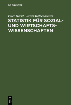 Hardcover Statistik für Sozial- und Wirtschaftswissenschaften [German] Book