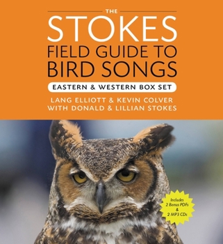 Audio CD Stokes Stokes Field Guide to Bird Songs East & West 8 CD's Book