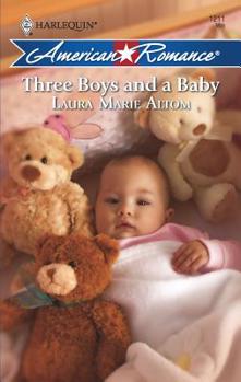 Mass Market Paperback Three Boys and a Baby Book