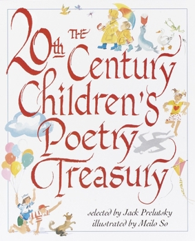 Hardcover The 20th Century Children's Poetry Treasury Book