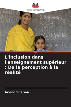 Paperback L'inclusion dans l'enseignement supérieur: De la perception à la réalité [French] Book