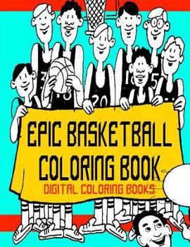 Paperback Epic Basketball Coloring Book