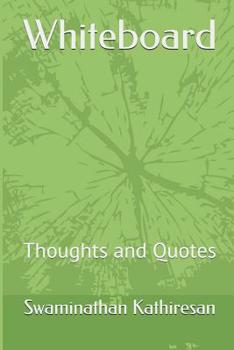 Paperback Whiteboard: Thoughts and Quotes Book