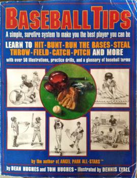 Hardcover Baseball Tips Book