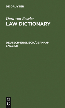 Hardcover Deutsch-Englisch/German-English [German] Book