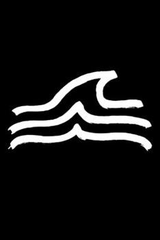 Wave Notebook: Dot Grid Paper Pages Journal 6 x 9 Inches (15,2 x 22,9 cm) – Ocean Addicted Gift Idea – Diary, Photo Album or Recipes Booklet (NATURE PRINT)