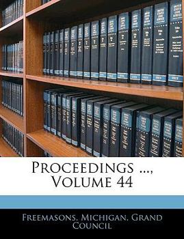 Paperback Proceedings ..., Volume 44 Book