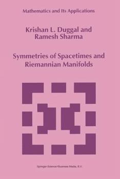 Paperback Symmetries of Spacetimes and Riemannian Manifolds Book