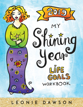 Paperback 2019 My Shining Year Life Goals Workbook Book