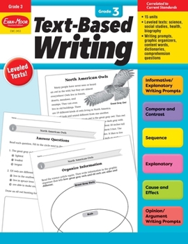 Paperback Text-Based Writing, Grade 3 Teacher Resource Book