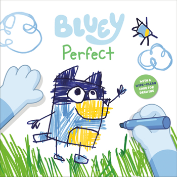 Hardcover Bluey: Perfect: With a Wipe-Clean Card for Drawing Book