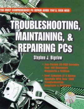 Hardcover Troubleshooting, Maintaining, & Repairing PCs Book