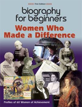 Hardcover Biography for Beginners: Women Who Made a Difference Book