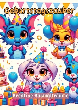 Geburtstagszauber: Kreative Ausmalträume (German Edition)